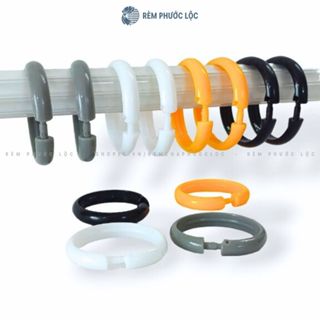 Khoen Treo Rèm Xếp Ly - Vòng Treo Rèm - Khoen Cài, Khoen Mở Miệng _Giải Pháp Cho Thanh Lắp Cố Định