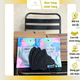 🔝 thùng 100 chiếc khẩu trang 5d nhật minh người lớn