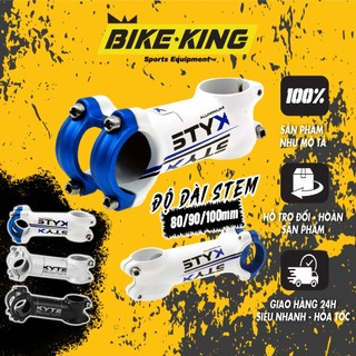 Pô Tăng Xe Đạp STYX Aluminium 31.8x100mm - Hợp Kim Nhôm Siêu Nhẹ Cho Xe Đạp Leo Núi & Địa Hình Thể Thao PT-23