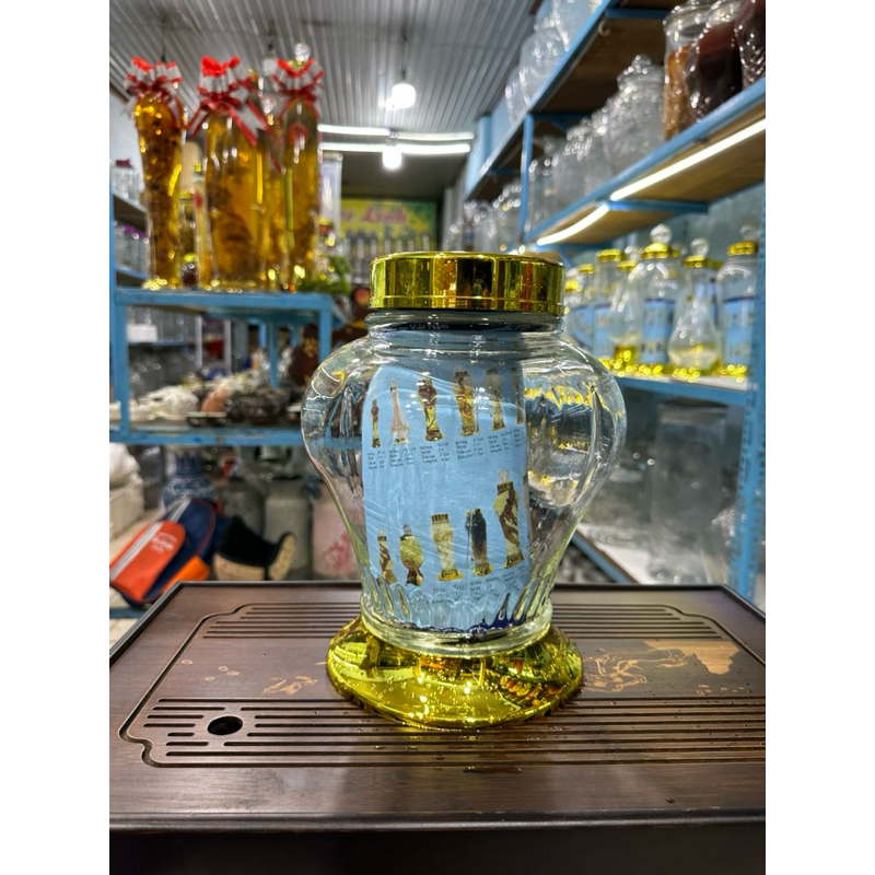 Bình thủy tinh ngâm rượu 3.7 lít - Thuỷ tinh Phú Hoà, VIỆT NAM