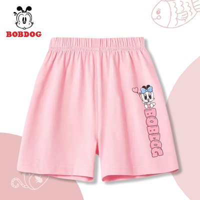 Quần short bé gái BOBDOG quần bé gái chất liệu cotton thoáng mát in hình dễ thương cho bé
