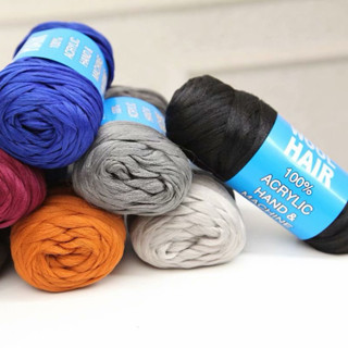 Sợi Làm Tóc Cho Búp Bê, Len Wool Hair 70gr