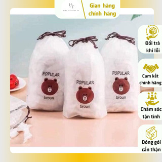 🐻 Màng Bọc Thực Phẩm SET 100 Túi