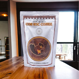 CAFE CON SÓC BỊCH NÂU 500GAM-CÀ PHÊ PHA PHIN