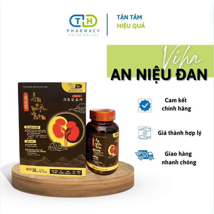 VIÊN TIỂU ĐÊM  AN NIỆU ĐAN - Giúp bổ thận, cải thiện chứng tiểu đêm, đi tiểu nhiều lần do chức năng thận kém