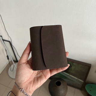 Ví da nữ ngắn Handmade Boxx wallet da Collection Onetothree