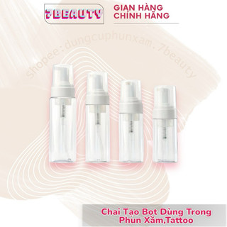 Chai tạo bọt dùng trong Tattoo phun xăm,Dụng cụ phun xăm 7beauty