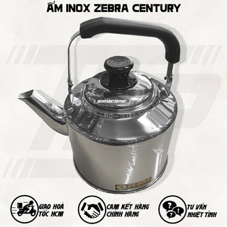 Ấm inox zebra century 1.5l