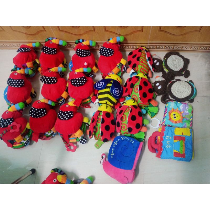 set đồ chơi sách vải thanh lý