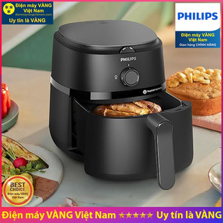 Nồi chiên không dầu Essential Airfryer XL Philips NA130/00 | NA130 | NA230/00 | NA230 | HD9280  dung tích lớn 6.2 lít