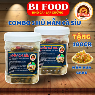 Mắm cà sỉu hà tiền 💖bifood💖 mắm cà sỉu đặc sản hà tiên hũ lớn 700gr vị mặn ngọt - thịt giòn béo