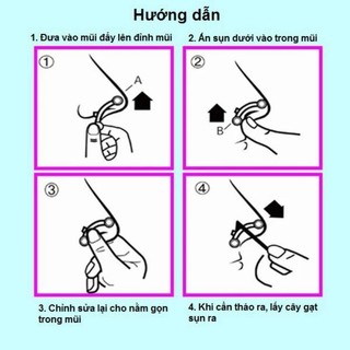 Combo 3 Bộ Sụn Nâng Mũi 3D Hàn Quốc