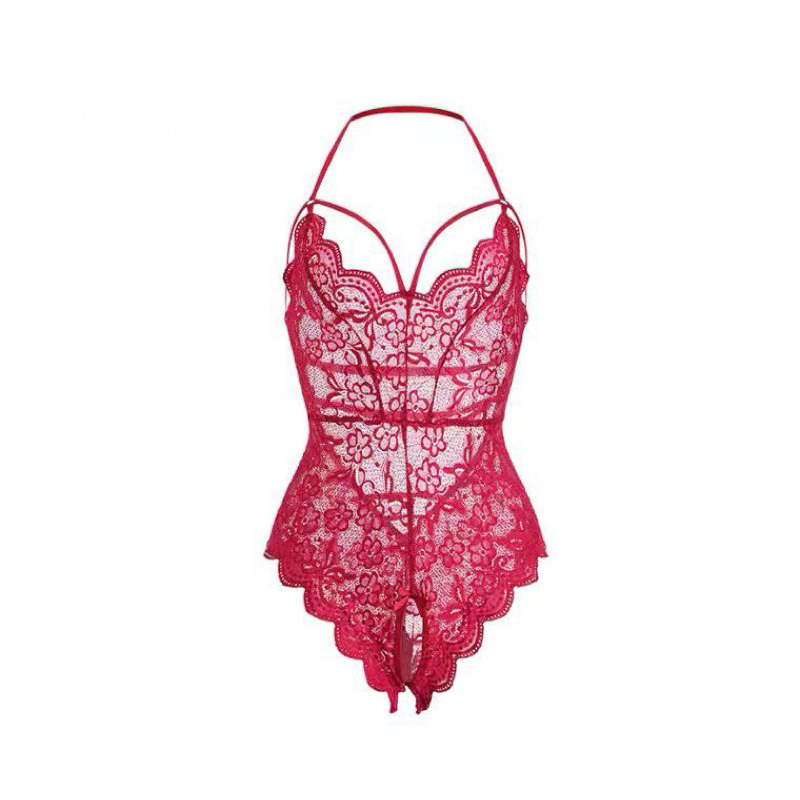 Bộ bodysuit ren mỏng hai dây trễ ngực LG150 | BigBuy360 - bigbuy360.vn