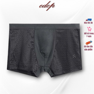 Quần Đùi Boxer Nhật Thông Hơi Lưng Lớn Thoáng Khí Chất Vải Băng Lụa Edep Bangto
