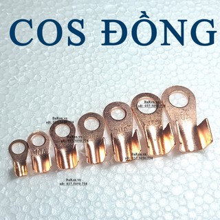 Đầu cos đồng 80A dùng nối đầu ắc quy, đầu pin lithium