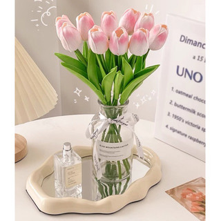 Hoa Tulip Giả  Bằng Cao Su Non (Hàng Cao Cấp) Giống Thật 99%, Trang Trí Lọ Hoa, Phụ Kiện Chụp Ảnh