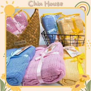 Chăn lưới xuất Nga chống ngạt cho bé sơ sinh, chăn lưới đắp mùa hè cho bé mềm mại chống ngạt