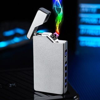 Quẹt điện plasma chống gió XH215 có led hiển thị mức pin sạc nhanh cổng type C.