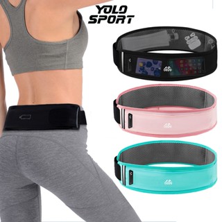 Đai Túi Đeo Hông Chạy Bộ Đựng Điện Thoại Oudu Siêu Nhẹ 3 Ngăn Lớn Kèm Bình Chai Đựng Nước Thể Thao 330ml Tiện Lợi Đạp Xe