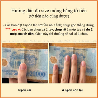 Móng úp thiết kế đính charm dễ thương A155
