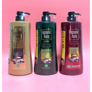 Dầu gội nguyên Xuân 450ml + 50ml ( vàng / đỏ/ xanh lá ) dưỡng tóc từ gốc, phục hồi tóc hư tổn, giảm tóc gãy rụng