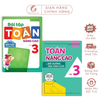 Sách: combo 2 cuốn - toán nâng cao lớp 3