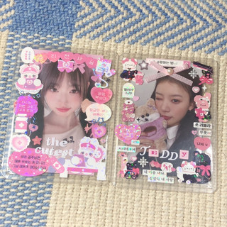 Toploader bảo vệ card trang trí sẵn size A7
