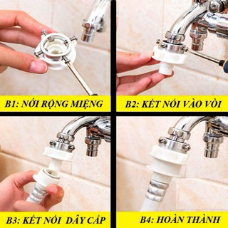 DÂY CẤP NƯỚC MÁY GIẶT 1.5M