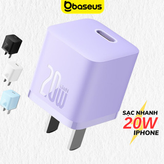 Củ sạc nhanh 20W Baseus GaN5 Fast Charger Công nghệ mới nhỏ gọn cao cấp cho IP 11 12 13 14promax