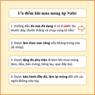 Móng úp thiết kế đính charm dễ thương A155