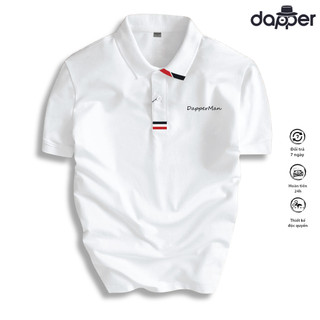 Áo Thun Polo Nam Nữ Bassic DAPPER 06 Cổ Bẻ Vải Cá Sấu Cotton Chuẩn Form Thấm Hút Mồ Hôi-RT27