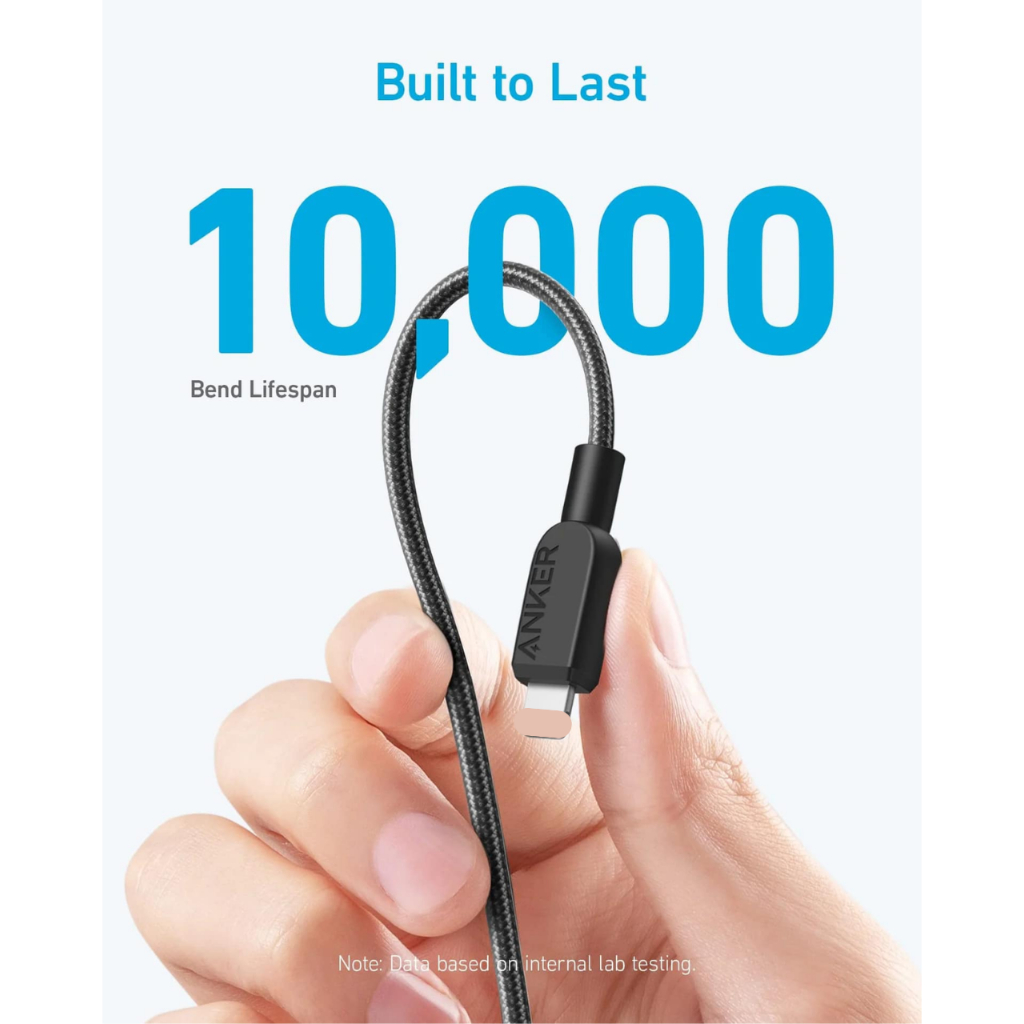 Cáp Dù Anker C To L Chuẩn MFl - A81A5 A81A6 A81B5 A81B6 (Bảo Hành 18 Tháng) | BigBuy360 - bigbuy360.vn