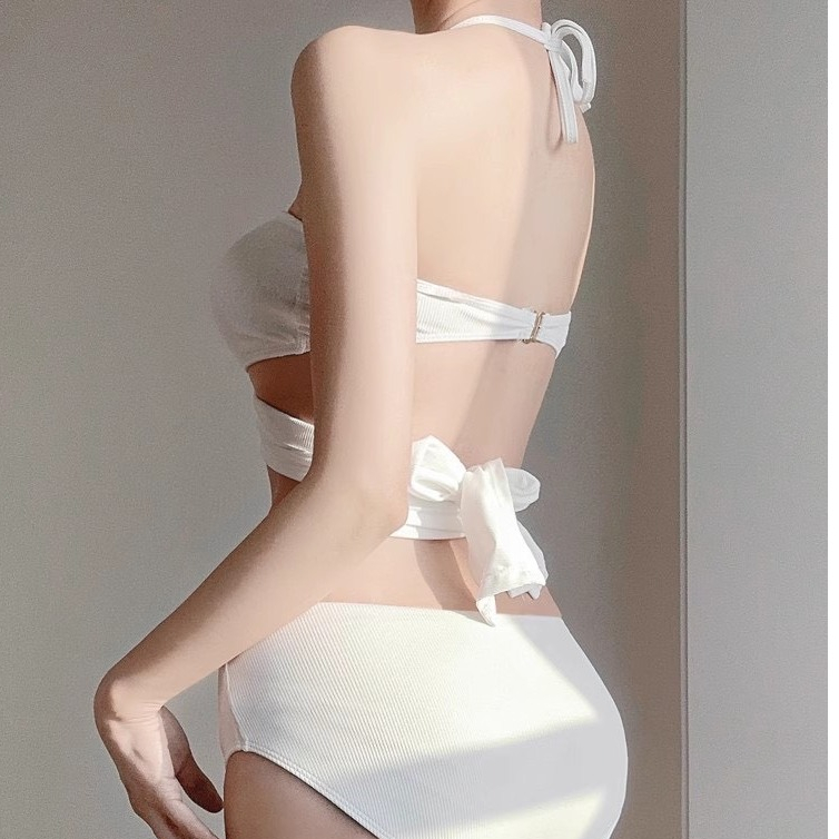 2 Món Bikini Đi Biển Cực Quyến Rũ Sang Trọng Thắt Dây Cổ Yếm Kiểu Hàn Quốc Geisha | BigBuy360 - bigbuy360.vn