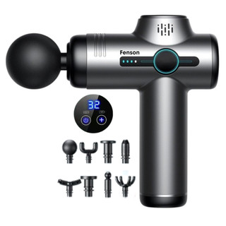 Máy massage cầm tay Fenson F2 32 cấp độ lực đấm mạnh 13800 vòng/phút, massage cổ vai gáy- Bảo hành 12 tháng
