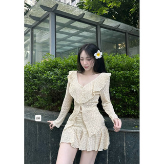 Set ren bèo có lót quần