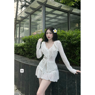 Set ren bèo có lót quần
