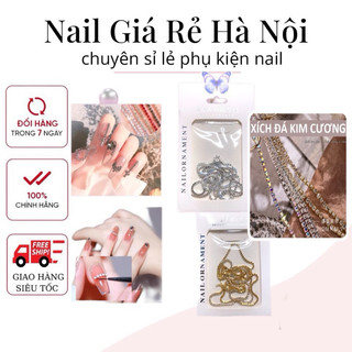 Dây xích đá,dây đá viền móng trang trí nail-phụ kiện nail