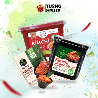 Kim Chi Cải Thảo Cắt Lát Hàn Quốc - đóng hộp nhỏ gọn tiện lợi