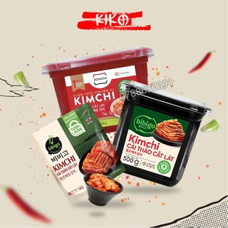 Kim Chi Cải Thảo Cắt Lát Hàn Quốc truyền thống - đóng hộp nhỏ gọn tiện lợi