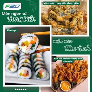 Rong Biển Cuộn cơm GIMBAP SWEED Gói 50 lá/10 lá, Rong Biển Cuộn Sushi, kimbap