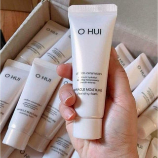 [Tách set 40ml date 2026 ] Sữa rửa mặt làm sạch ẩm dịu nhẹ Ohui hồng Miracle