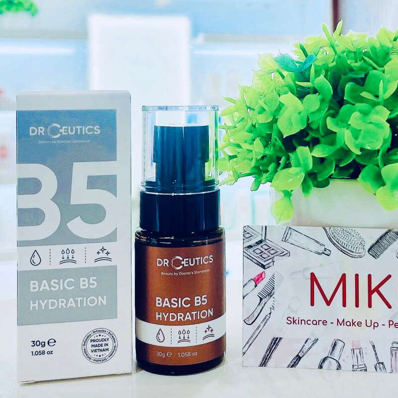 Serum B5 Basic Hydration dr Ceutics Cấp Ẩm Phục Hồi Da Dầu Mụn
