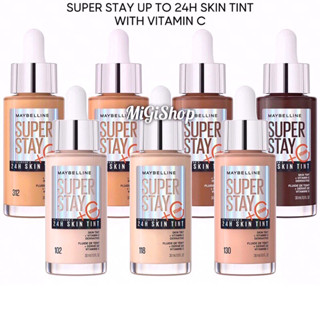 [Bản Mỹ] Kem Nền Dạng Serum Maybelline Super Stay Skin Tint With Vitamin C Up To 24H 30ml
