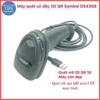 Máy quét mã cpu 1d 2d symbol ds4308xd quét tốt mã qr trên cpu máy tính