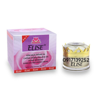 Kem elise mụn trắng da chống nắng lão hoá da 10g