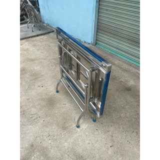 Bàn chữ nhật inox 70*120cm chân to cao 55cm-75cm inox 304 dày 1.2ly cao cấp giá tại xưởng sản xuất