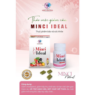  VIÊN UỐNG THẢO MỘC MINCI IDEAL - VIÊN UỐNG HỖ TRỢ GIẢM CÂN 40 VIÊN. ❤️  HÀNG CHÍNH HÃNG 100%  