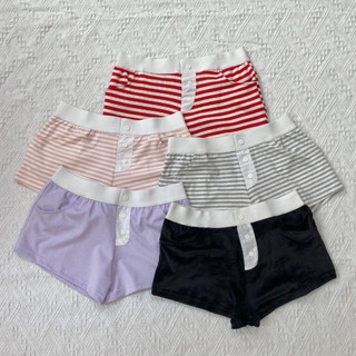 Baby shorts| quần short lưng nhung, form ôm, có túi