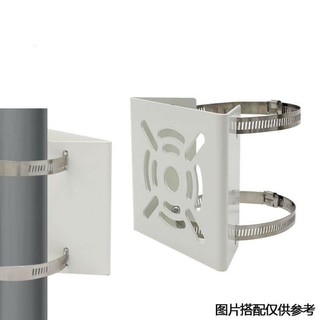 Bích bắt cột sắt gắn camera, mặt bích bắt cột gắn chân đế camera