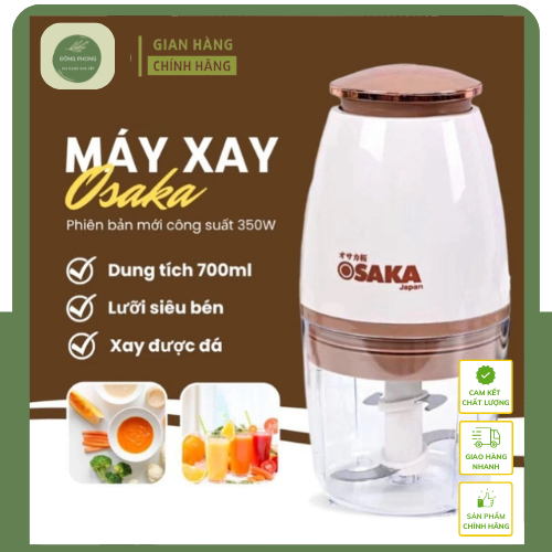 Máy xay thịt Osaka, máy xay sinh tố xay thực phẩm dặm đa năng Nhật Bản cầm tay nhỏ gọn tiện lợi sử d